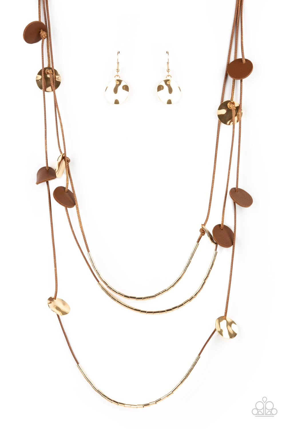 Paparazzi - Alluring Luxe - Brown Necklaces  #1465
