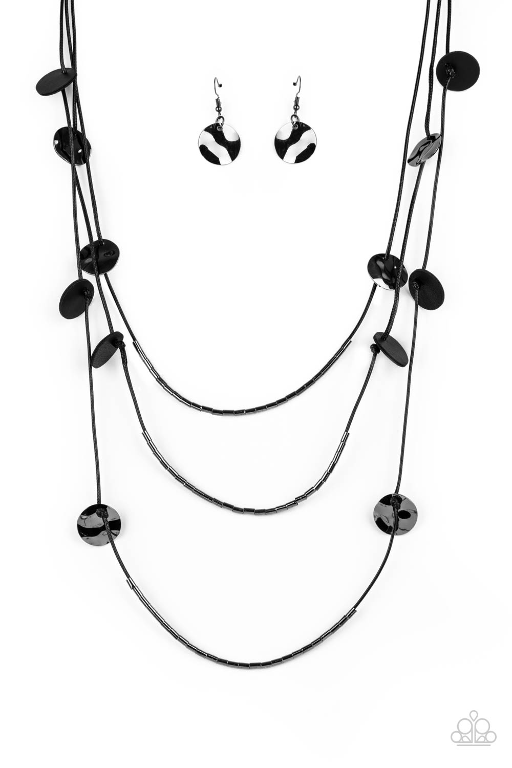 Paparazzi - Alluring Luxe - Black Necklace #0437