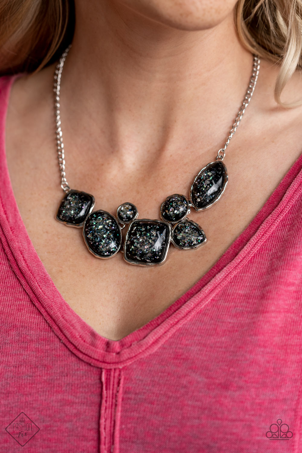 Paparazzi - So Jelly - Black Necklace