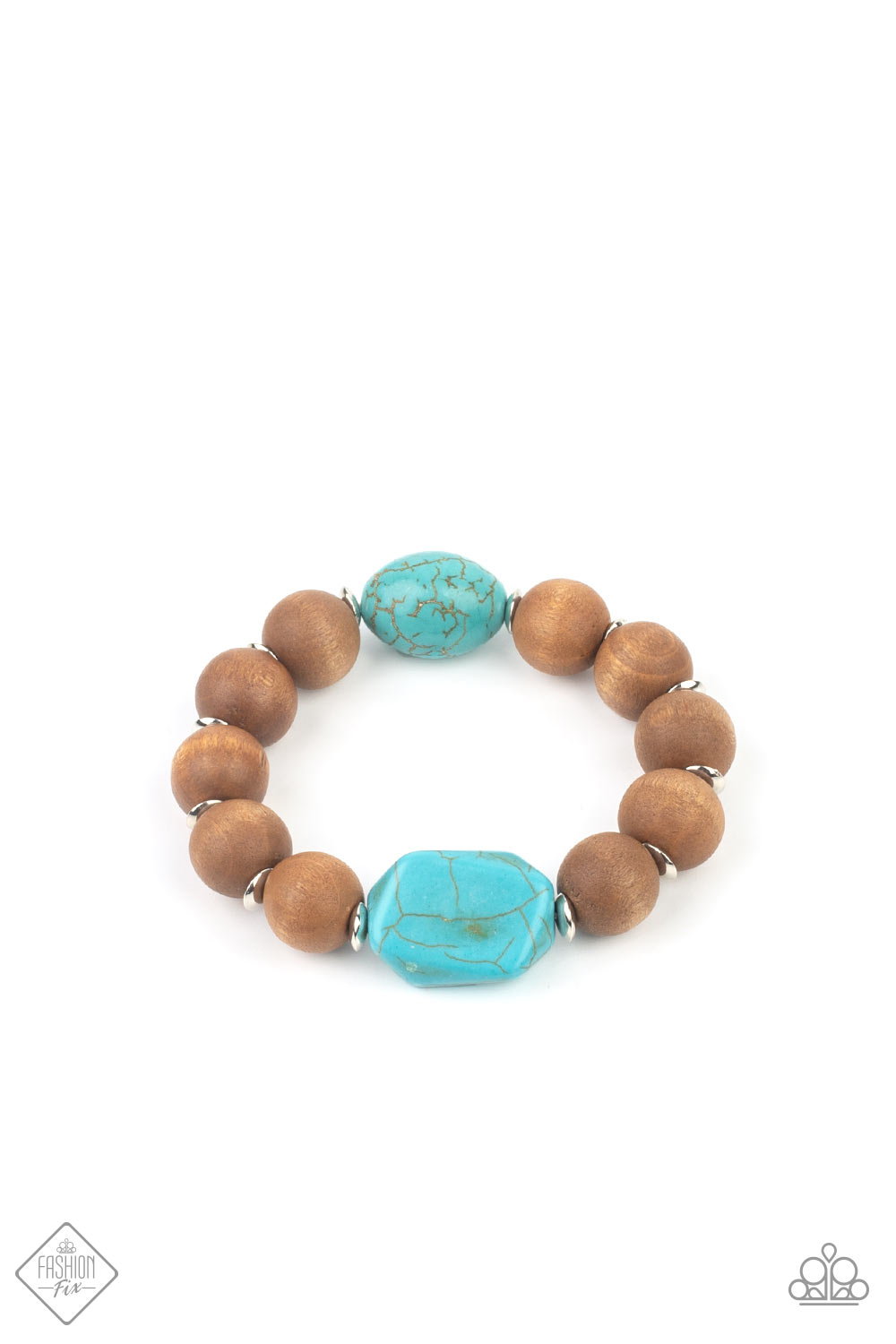 Paparazzi Accessories - Abundantly Artisan - Blue Bracelet #B50