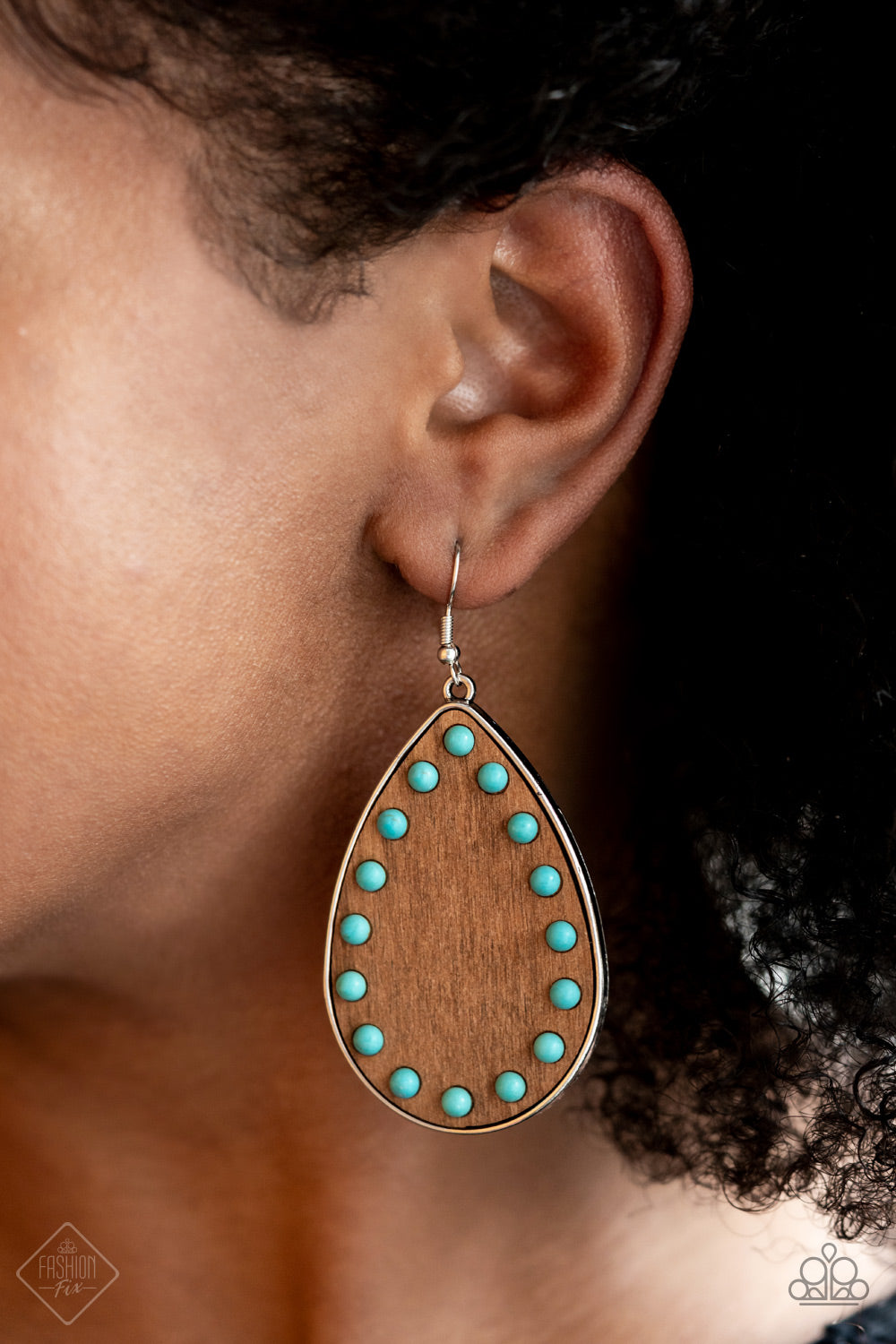 Paparazzi - Rustic Refuge - Blue Earrings #0801