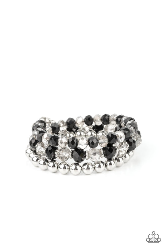 Paparazzi Bracelet - Gimme Gimme - Black Bracelet #0579