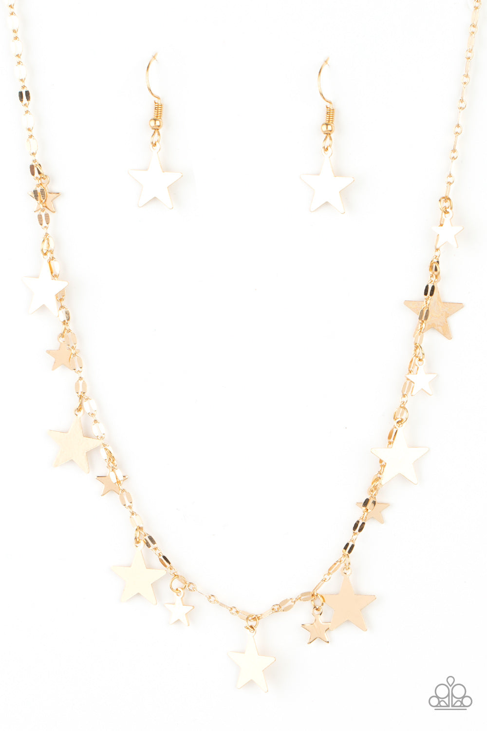 Paparazzi Accessories - Starry Shindig - Gold Necklace #0460