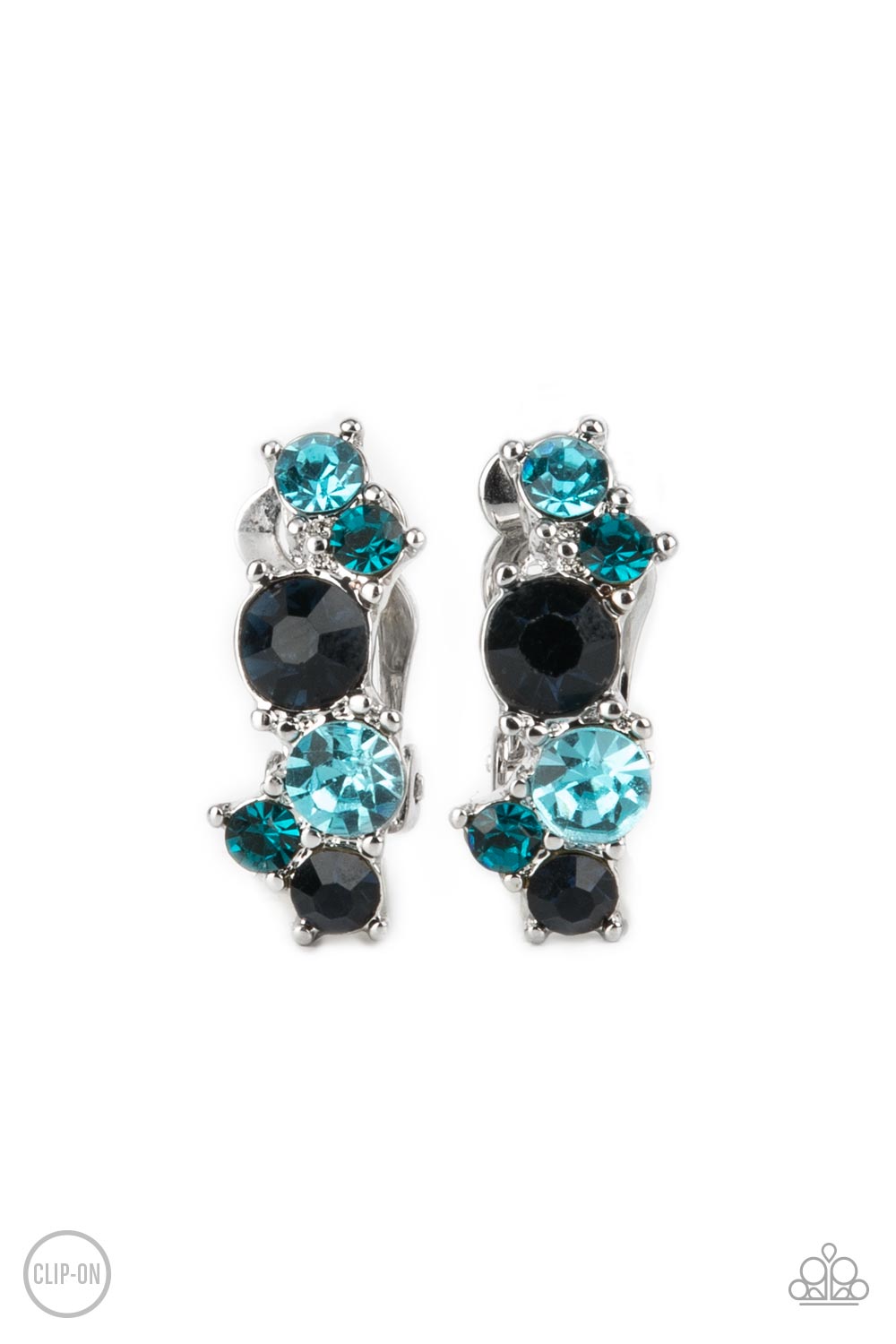 Paparazzi - Cosmic Celebration - Blue Earrings  #0ODE59