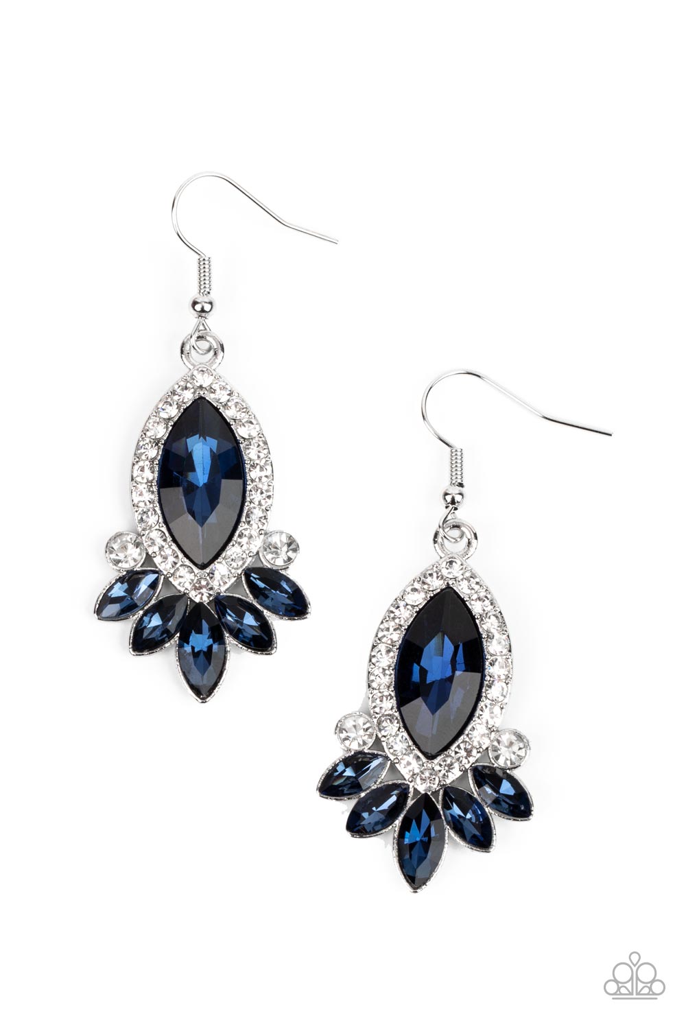 Paparazzi Prismatic Parade - Blue Earrings