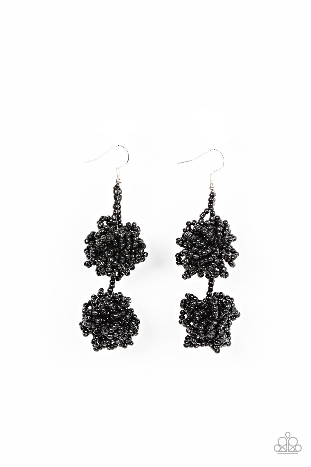 Paparazzi Accessories - Celestial Collision - Black Earrings #0710