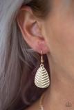 Paparazzi - Large As Life - Gold Necklaces #0442