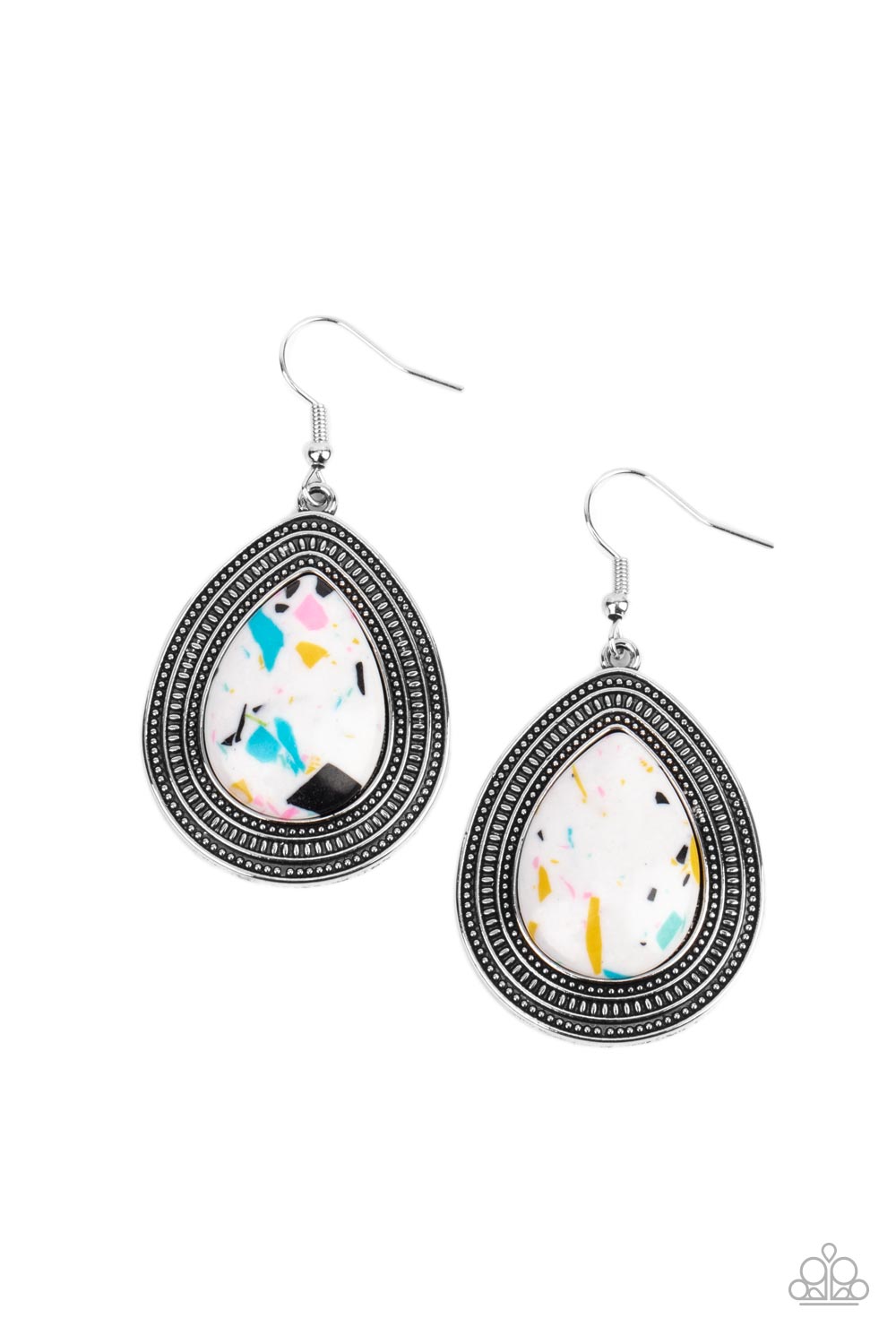 Paparazzi - Terrazzo Tundra - Multi Earrings #0719