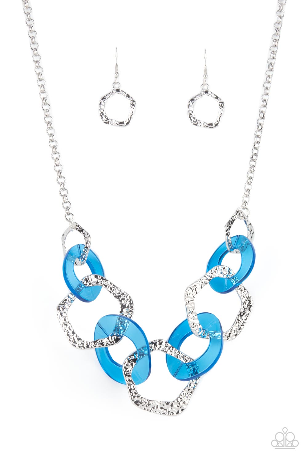 Paparazzi - Urban Circus - Blue Necklaces #0377