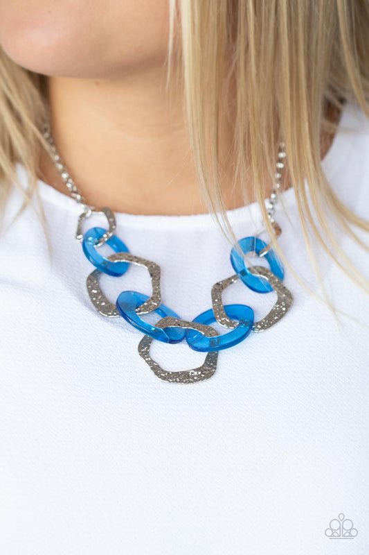 Paparazzi - Urban Circus - Blue Necklaces #0377