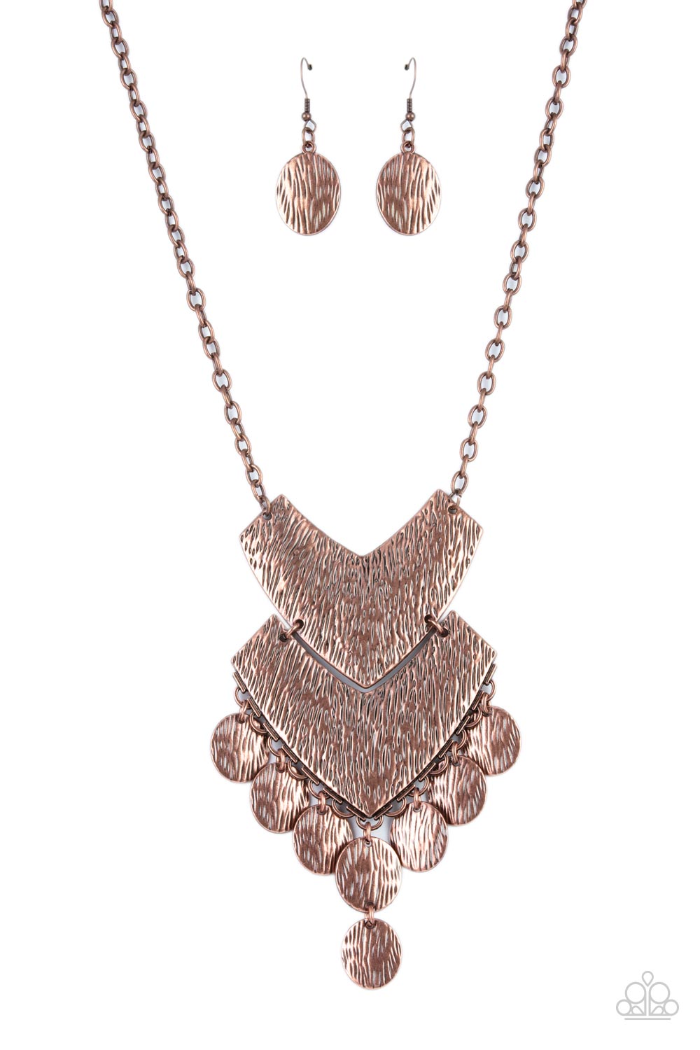 Paparazzi - Keys to the ANIMAL Kingdom - Copper Necklace  #0478