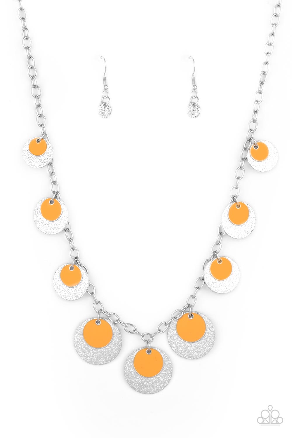 Paparazzi - The Cosmos Are Calling - Orange Necklace #0023