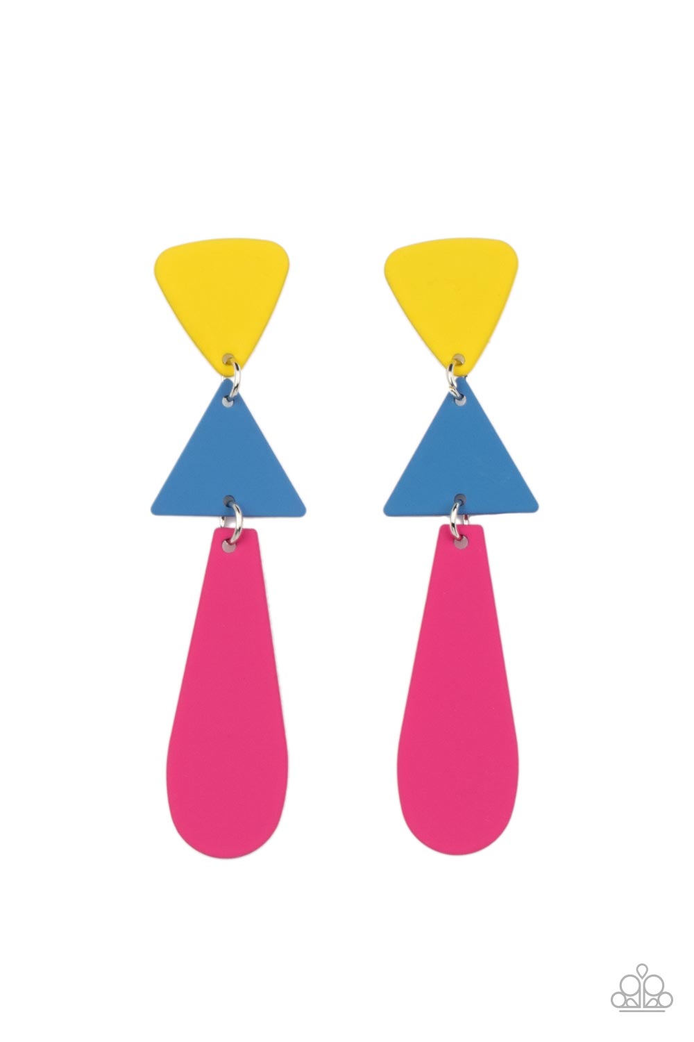 Paparazzi - Retro Redux - Multi Earrings  #1821