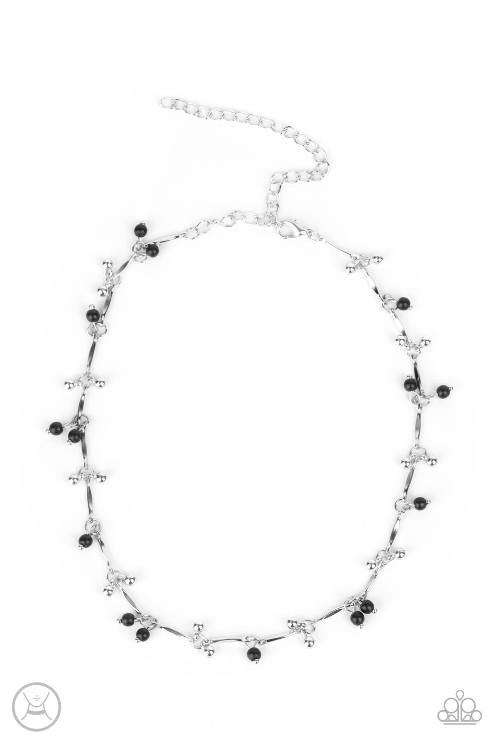 Paparazzi Accessories - Sahara Social - Black Necklace #0296