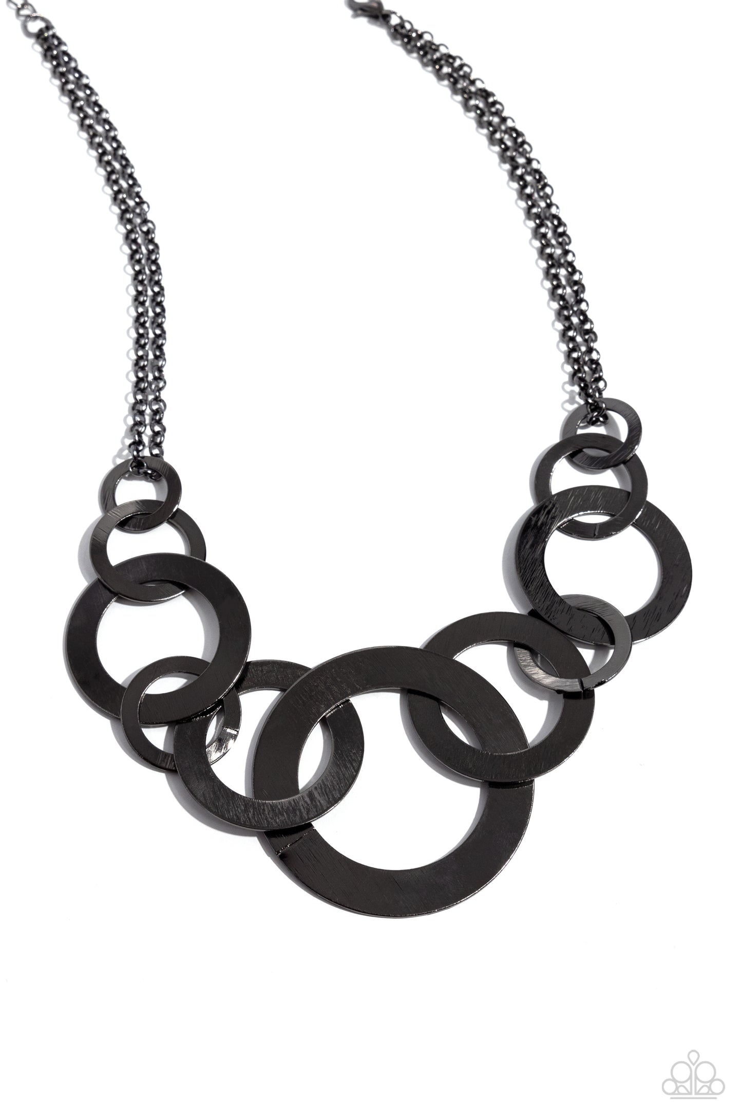 Paparazzi - Uptown Links - Black Necklaces #2163