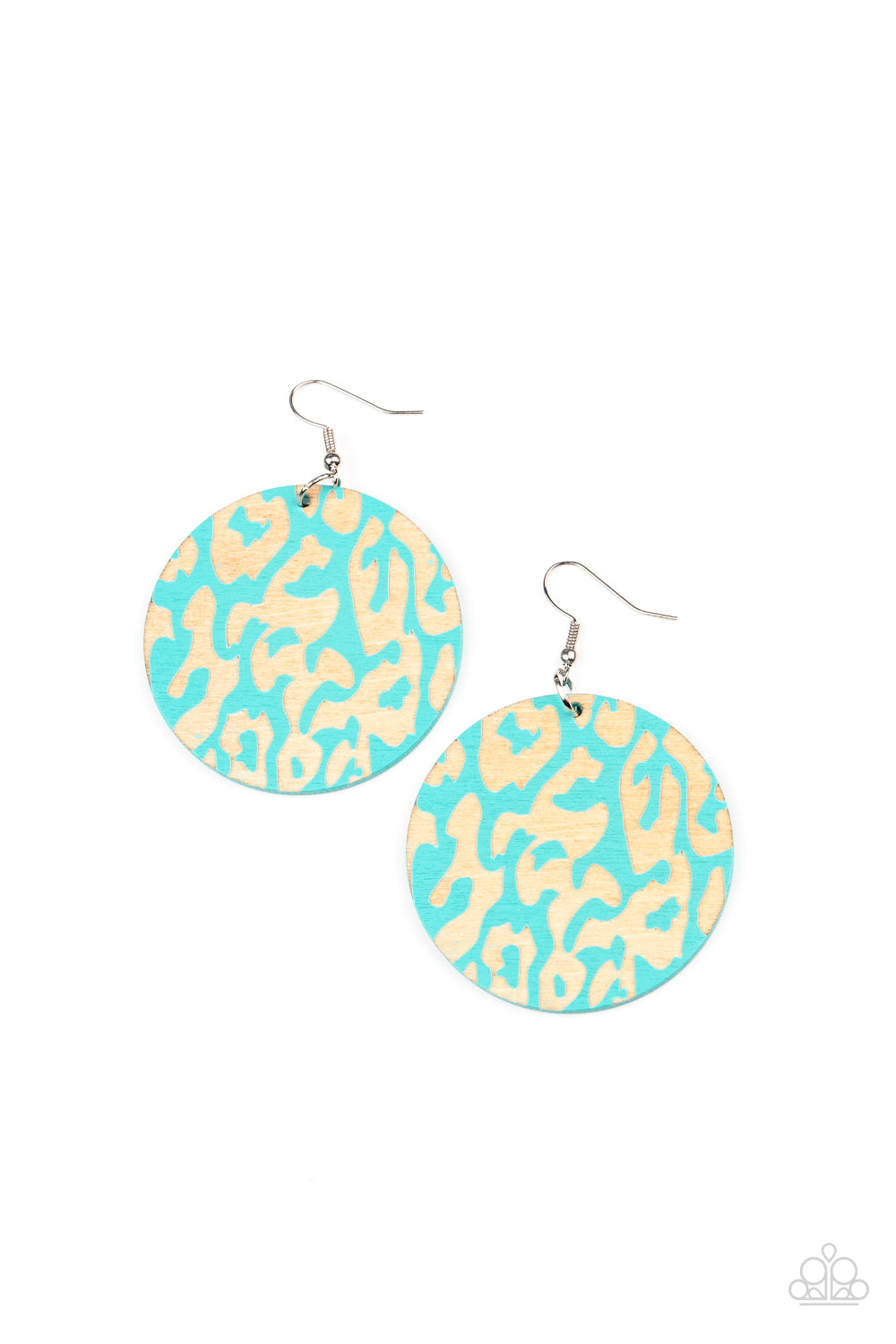 Paparazzi - Catwalk Safari - Blue Earrings  #E001