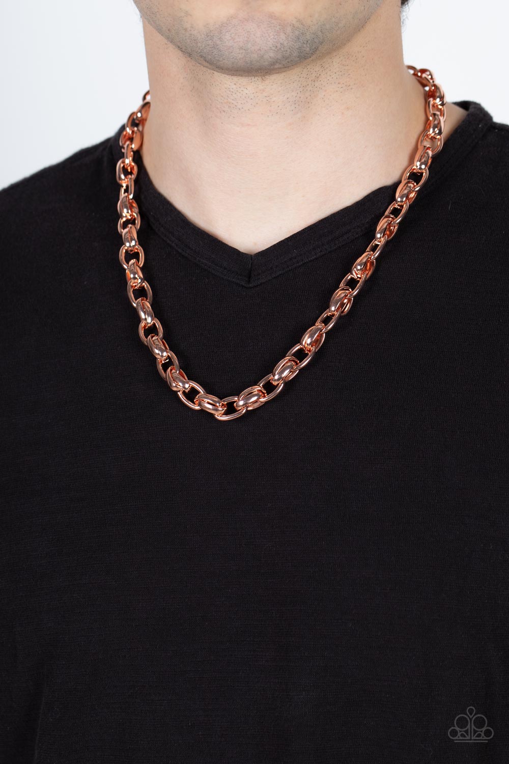 Paparazzi Accessories - Rookie of the Year - Copper Necklace #1613