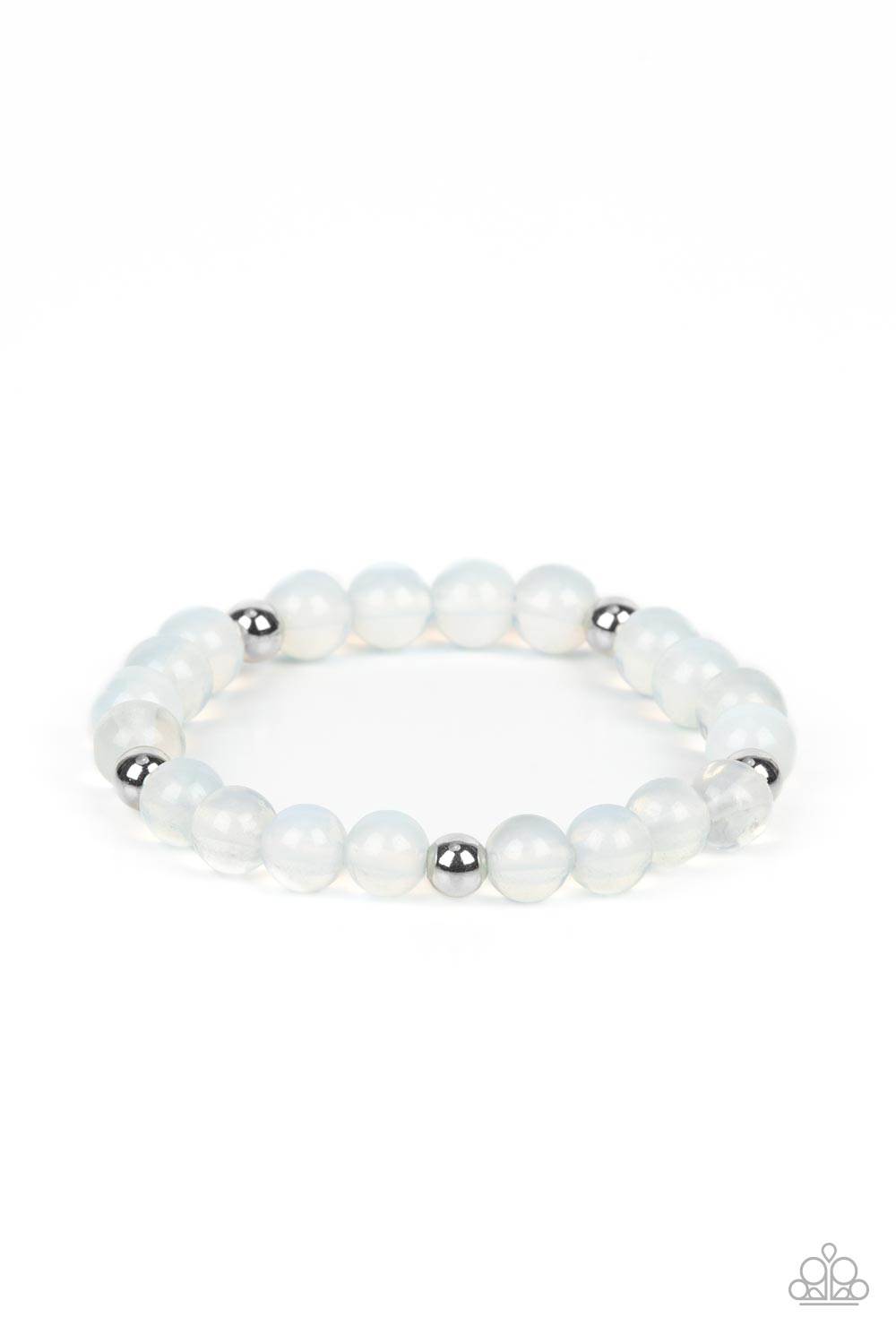 Paparazzi - Forever and a DAYDREAM - White Bracelet #0997