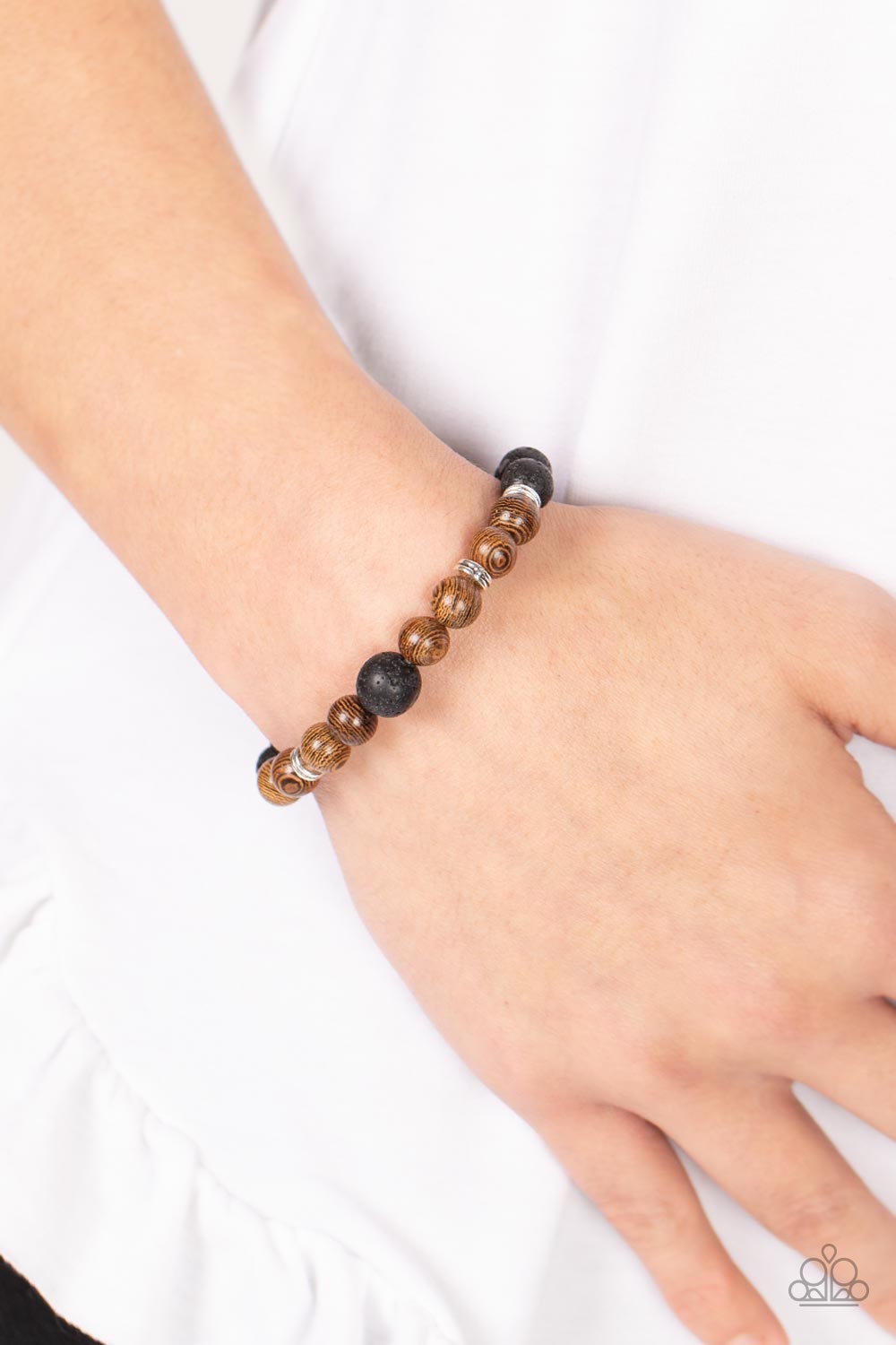 Paparazzi - Neutral Zone - Brown Bracelets  #1017