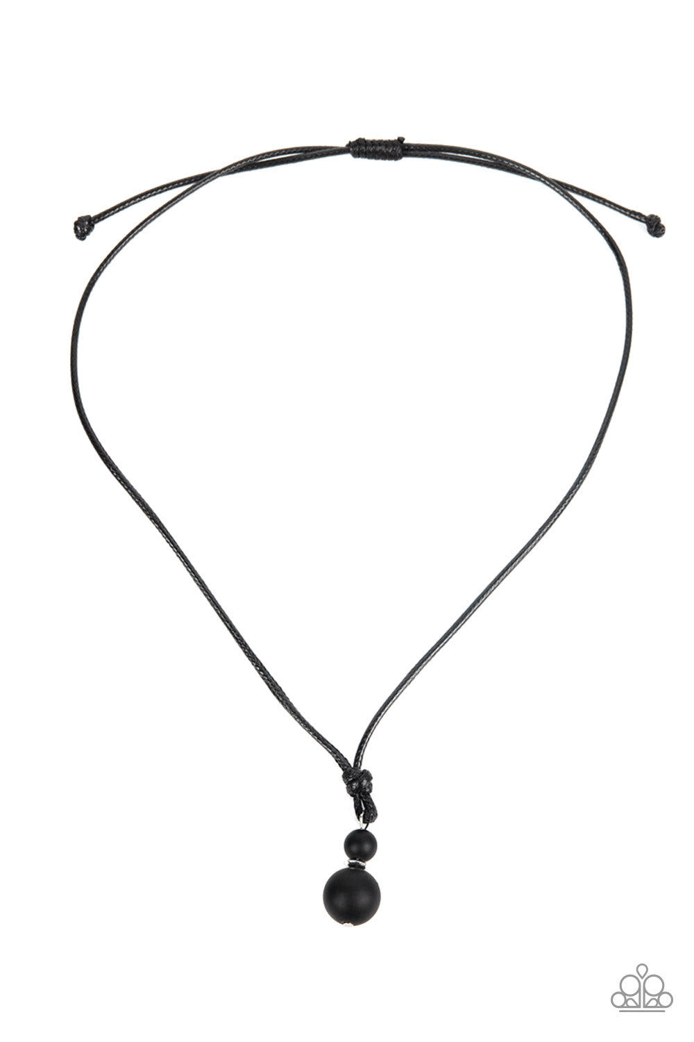 Paparazzi - Thai Theory - Black Necklace  #1525