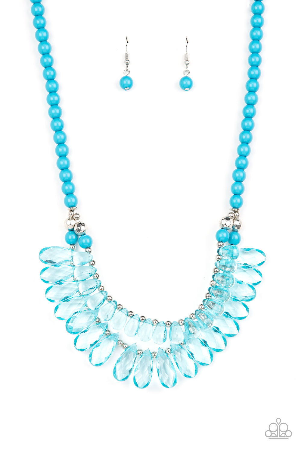 Paparazzi - All Across the GLOBETROTTER - Blue Necklace #1700