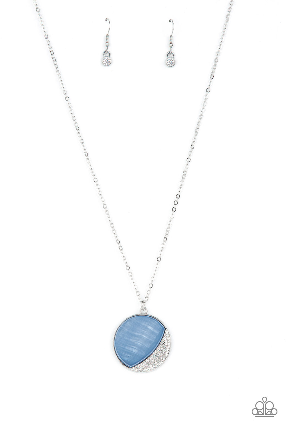 Paparazzi - Oceanic Eclipse - Blue Necklaces   #1492