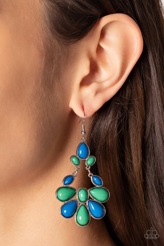 Paparazzi - Colorfully Canopy - Multi Earrings  #1849
