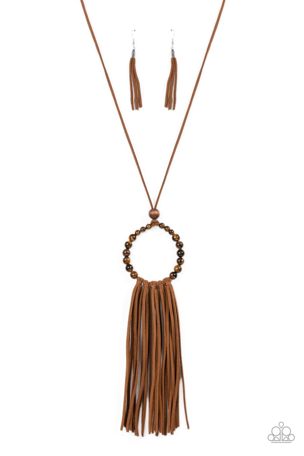 Paparazzi Accessories - Namaste Mama - Brown Necklace #0341