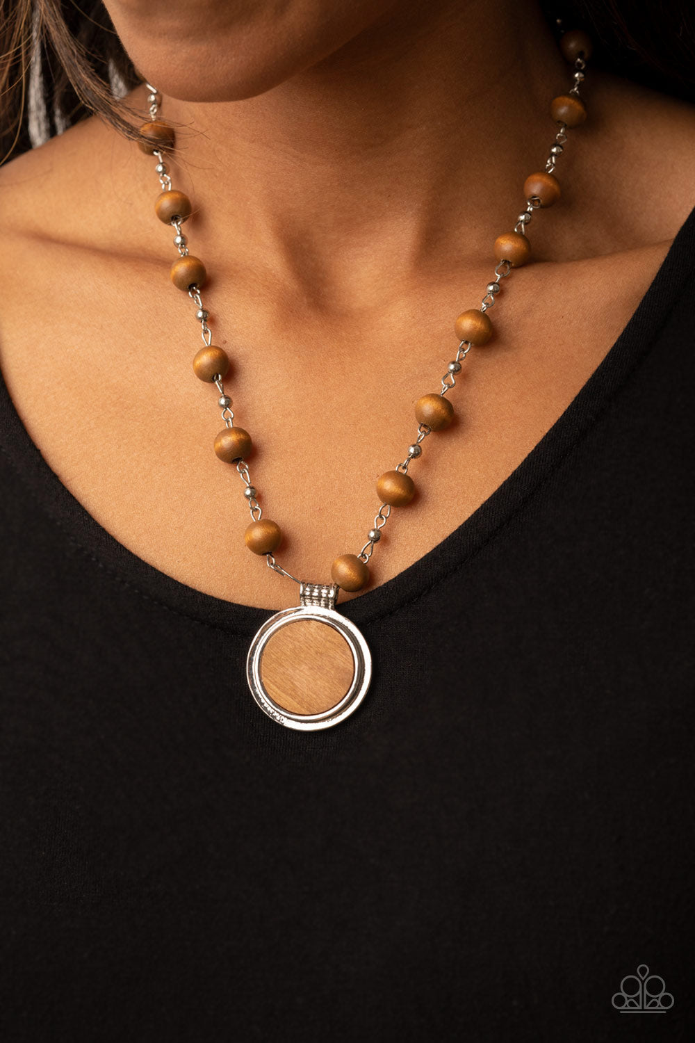 Paparazzi Accessories - Soulful Sunrise - Brown Necklace #1623