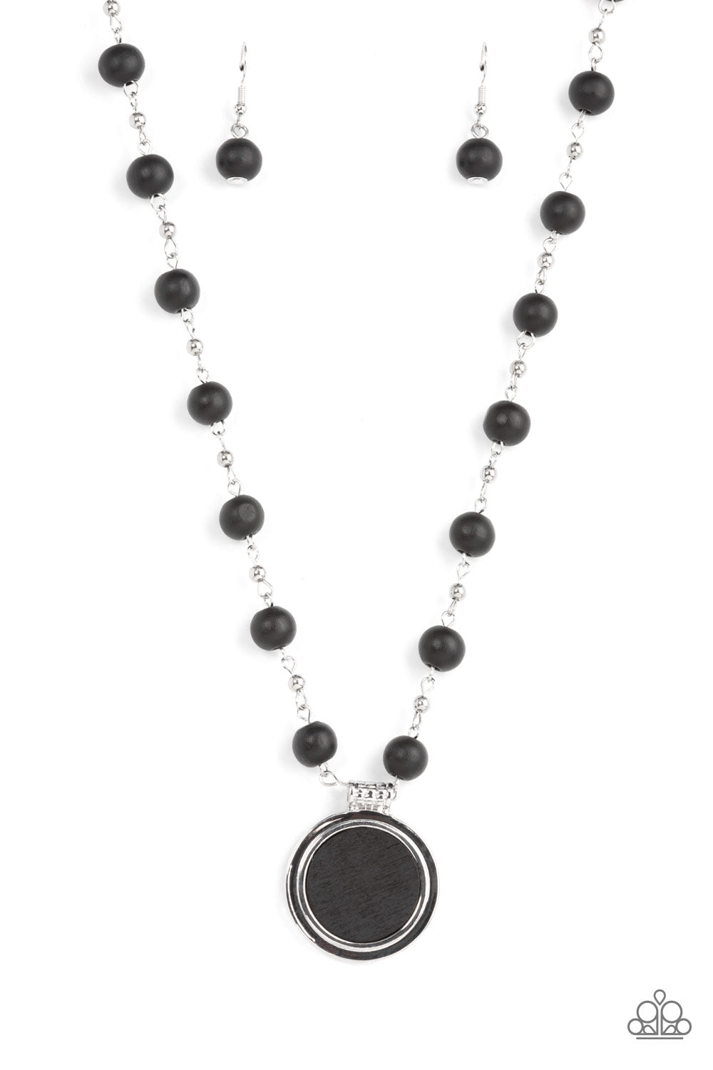 Paparazzi - Soulful Sunrise - Black  Necklaces #1531
