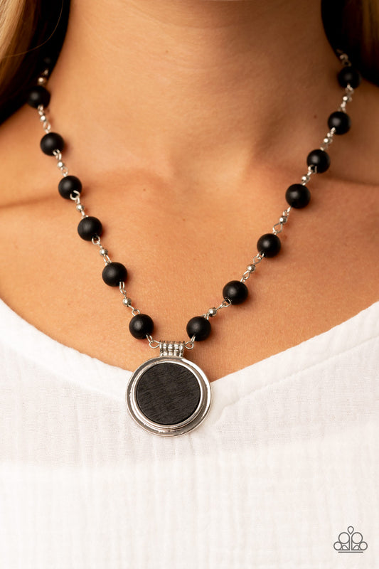 Paparazzi - Soulful Sunrise - Black  Necklaces #1531