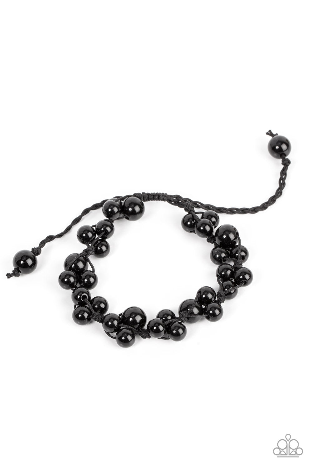 Paparazzi Accessories - Vintage Versatility - Black Bracelet #0981