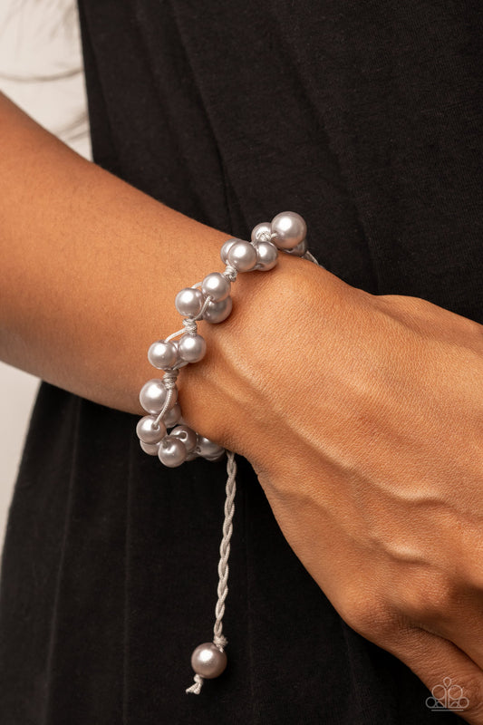 Paparazzi Accessories - Vintage Versatility - Silver Bracelet  #1019