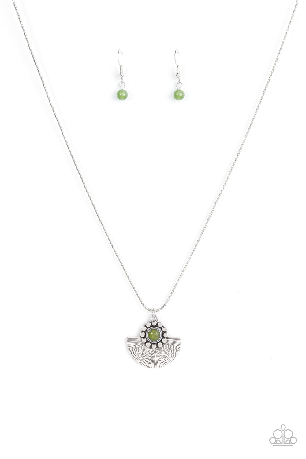 Paparazzi - Magnificent Manifestation - Green Necklace  #1459