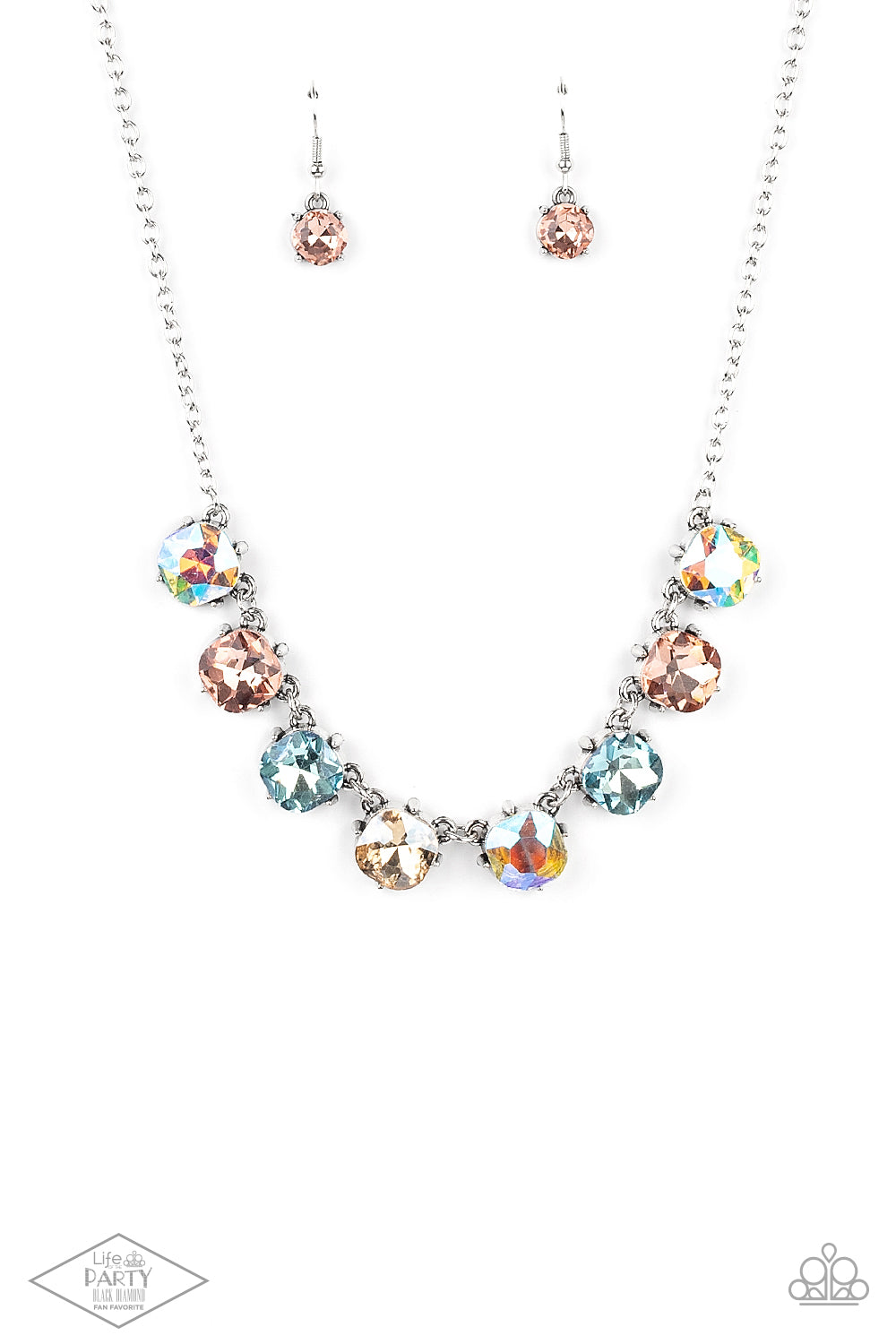 Paparazzi - Dreamy Decorum - Multi Necklace  #1422