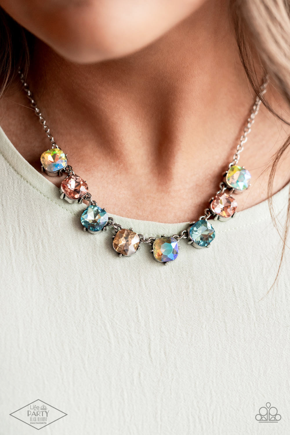 Paparazzi - Dreamy Decorum - Multi Necklace  #1422
