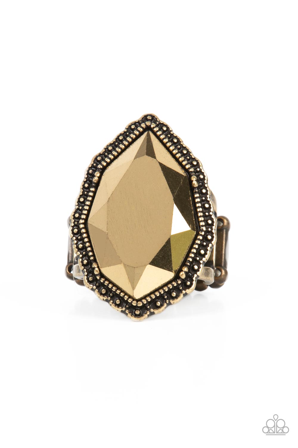 Paparazzi - Avant-GRANDEUR - Brass Rings #R105