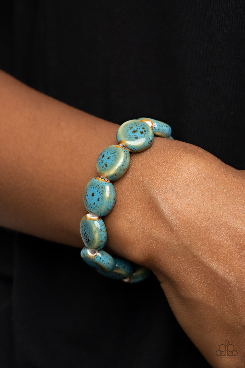 Paparazzi - Earthy Entrada - Blue Bracelet #1145