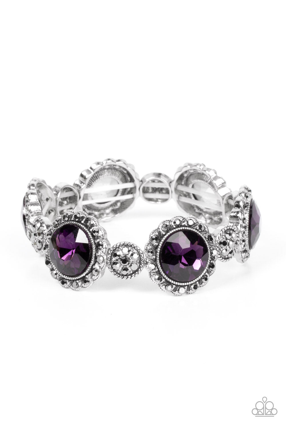 Paparazzi - Palace Property - Purple Bracelets #1226