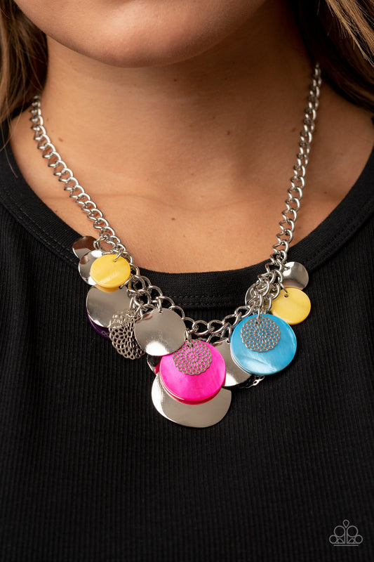 Paparazzi - Oceanic Opera - Multi Necklace # 1550