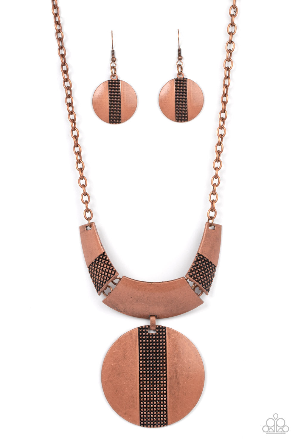 Paparazzi - Metallic Enchantress - Copper Necklace  #1484