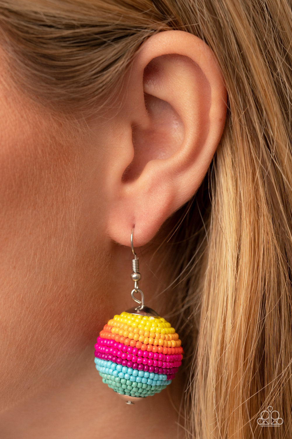 Paparazzi - Zest Fest - Multi Earrings  #1819