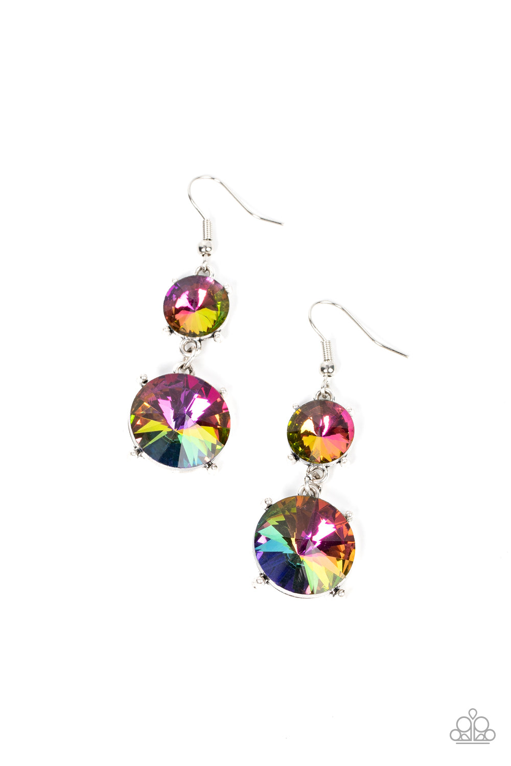 Paparazzi - Sizzling Showcase - Multi Earrings  # E68