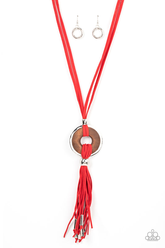 Paparazzi - ARTISANS and Crafts - Red Necklaces #1594