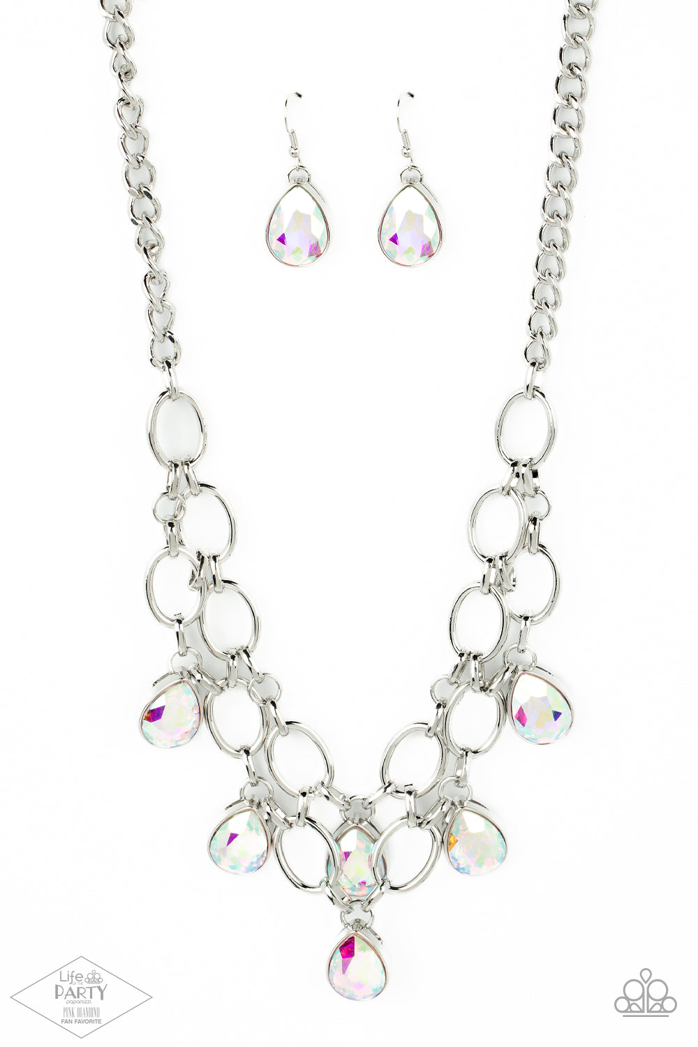 Paparazzi - Show-Stopping Shimmer - Multi Necklace  #1536