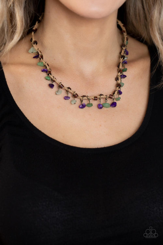 Paparazzi - Canyon Voyage - Multi Necklaces  #1578