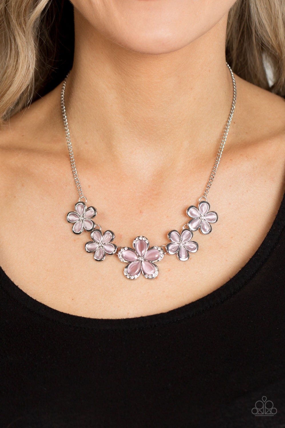 Paparazzi - Garden Daydream - Pink Necklaces #1349