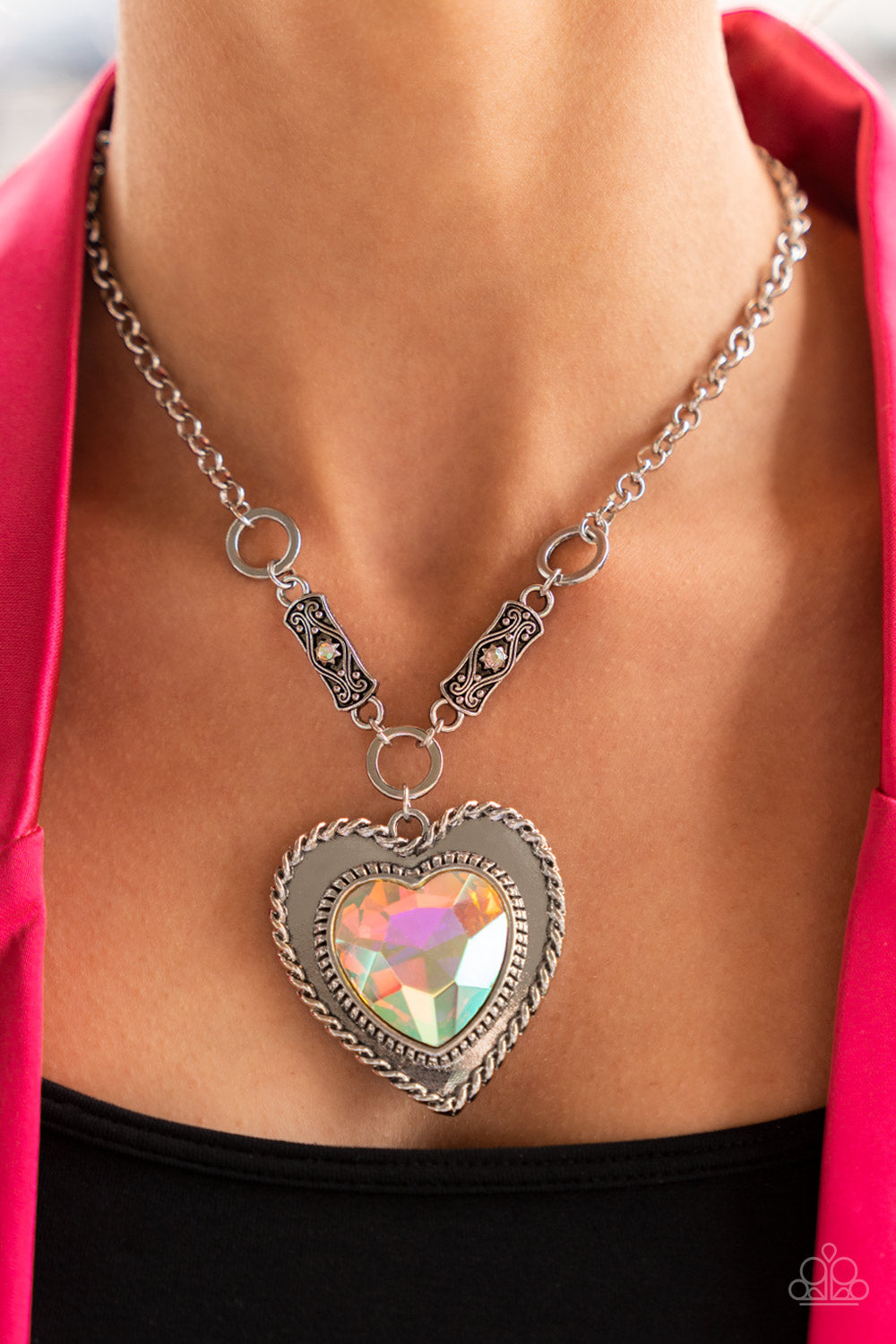 Paparazzi - Heart Full of Fabulous - Multi Necklace