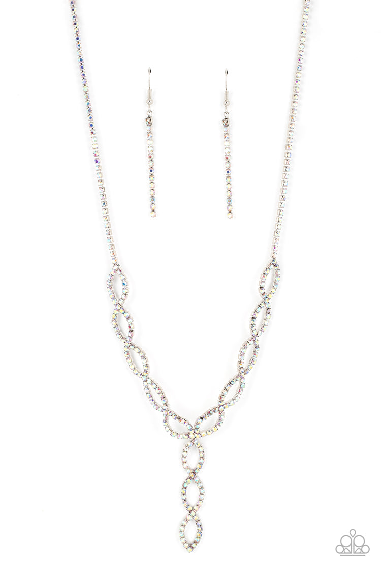 Paparazzi -Infinitely Icy - Multi Necklaces