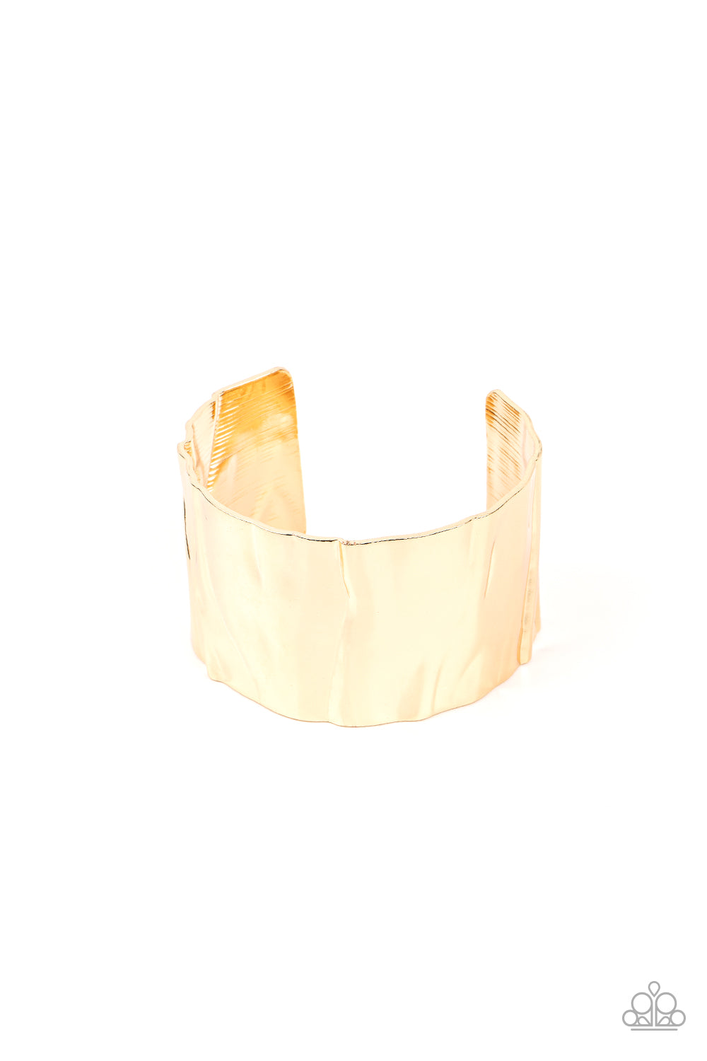 Paparazzi - Modern Metallurgy - Gold Bracelet #1092